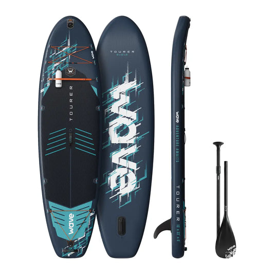 Wave Tourer 3.0 Inflatable Stand-Up Paddle Board – Navy Blue